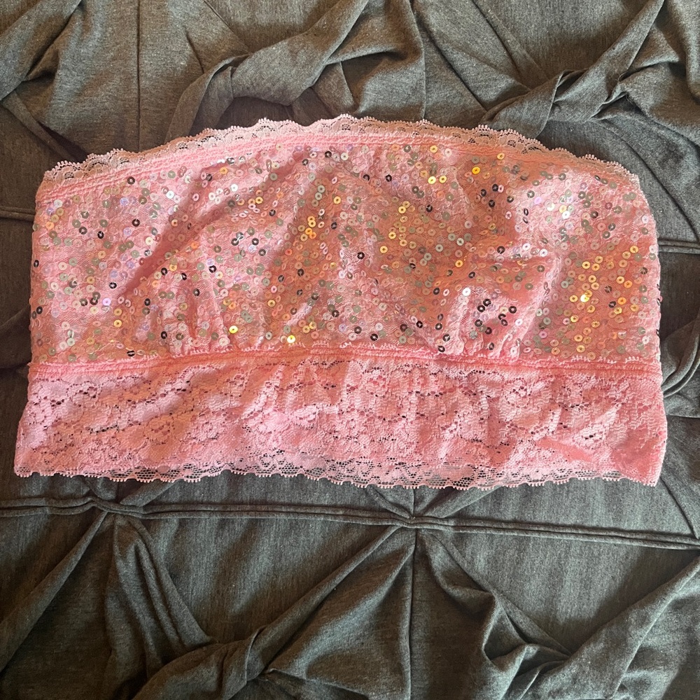 NWT - PINK Victoria’s Secret Bandeau - Size Medium
